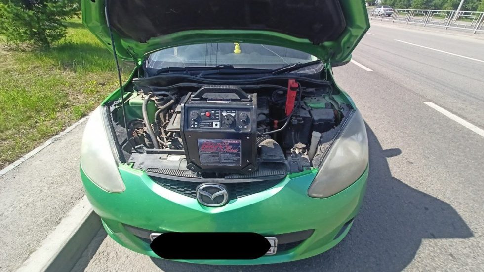 Прикуривание автомобиля с севшим аккумулятором